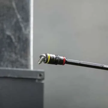 Klein Tools 32934 Impact Driver, 9-in-1 SAE Impact Socket Set, 4 Flip Sockets with 1/4, 5/16, 3/8, 7/16, 1/2, 9/16, 5/8, and 3/4-Inch Nut Driver Sizes with Bit Holder, 6-1/2-Inch Shaft