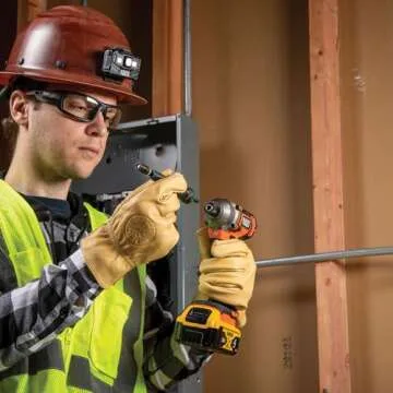 Klein Tools 32934 Impact Driver, 9-in-1 SAE Impact Socket Set, 4 Flip Sockets with 1/4, 5/16, 3/8, 7/16, 1/2, 9/16, 5/8, and 3/4-Inch Nut Driver Sizes with Bit Holder, 6-1/2-Inch Shaft