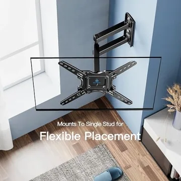 PERLESMITH Full Motion Wall Mount for 26-60 inch TVs