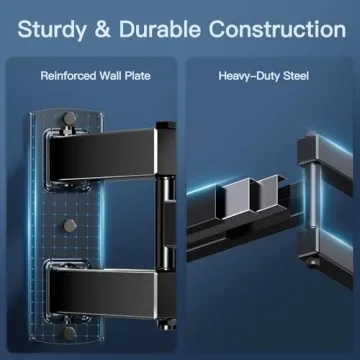 PERLESMITH Full Motion Wall Mount for 26-60 inch TVs