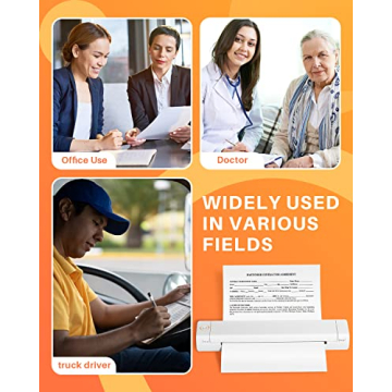 Phomemo M08F Wireless Thermal Printer Portable Inkless