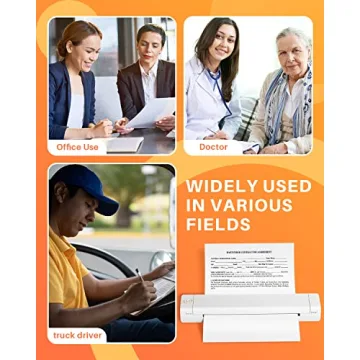 Phomemo M08F Wireless Thermal Printer Portable Inkless