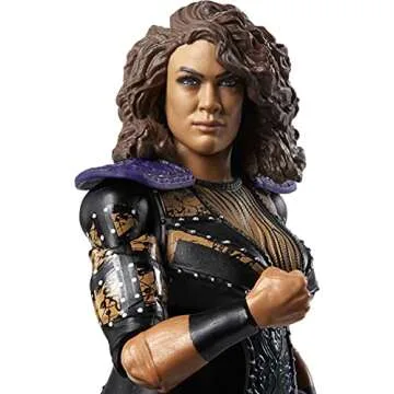 WWE MATTEL Nia Jax Elite Collection Deluxe Action Figure with Realistic Facial Detailing, Iconic Ring Gear & Accessories