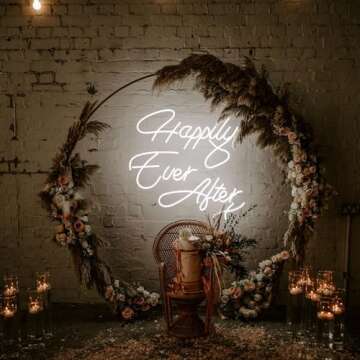 Custom Neon Sign, LC SIGN Neon Name Signs Personalized for Kid Rooms, LED Name Neon Light for Wedding, Bedroom Wall Decor, Customized Shop Signs Business Sign