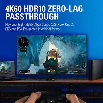 Elgato HD60 S+ Capture Card for Precise Streaming