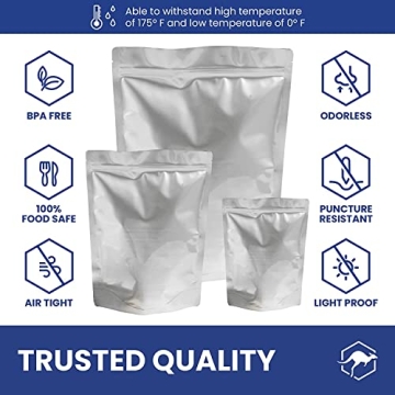 Wallaby Mylar Bag Bundle for Long-Term Food Storage