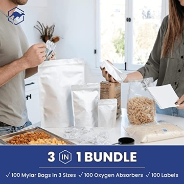 Wallaby Mylar Bag Bundle for Long-Term Food Storage