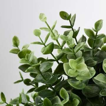 Ikea Artificial Potted Plant, Jade, 9.5 Inch