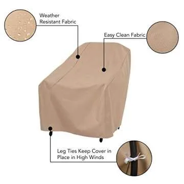 Modern Patio Chair Cover - Weather-Resistant & Stylish