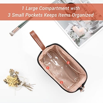 OCHEAL Travel Makeup Bag for Women - Large Capacity & Stylish