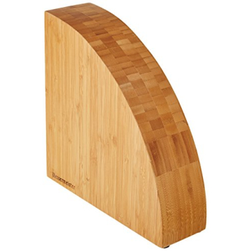Messermeister Bamboo Magnet Knife Block for Stylish Kitchen Storage