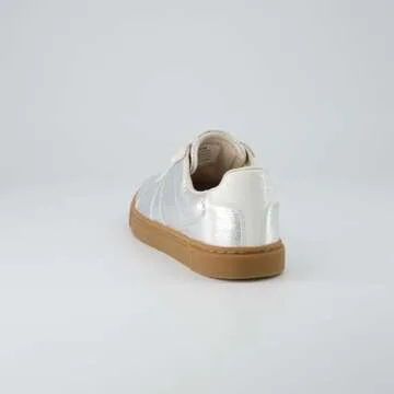 CUSHIONAIRE Balance Women's Fashion Sneakers – Retro Design, Silver 8