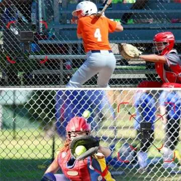 Versatile KOQEIEY Fence Mount for GoPro & iPhone Recording