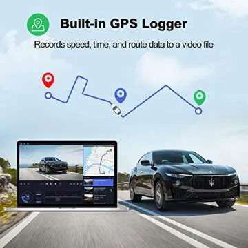 YEECORE 4K UHD Dash Cam with WiFi GPS for Safer Driving