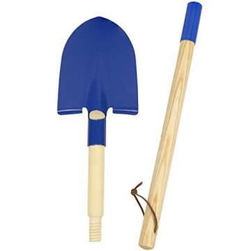 Click N' Play 4-Piece Kids Gardening Set With Shovel, Rake for Yard - Outdoor Toys for Ages 3-8 to Play in Leaves