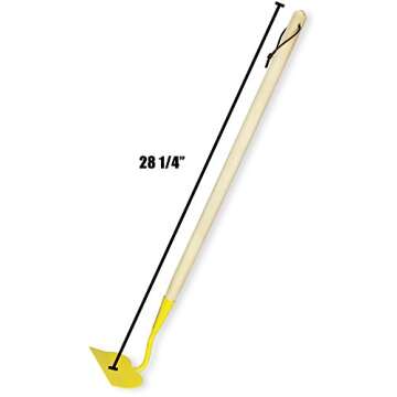 Click N' Play 4-Piece Kids Gardening Set With Shovel, Rake for Yard - Outdoor Toys for Ages 3-8 to Play in Leaves