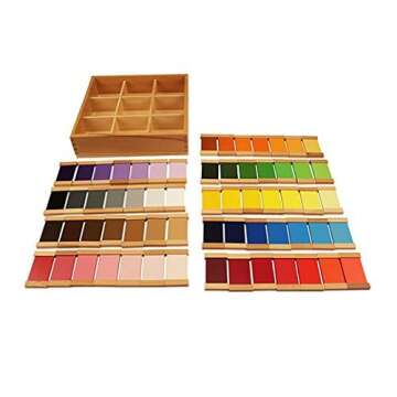 Adena Montessori Color Tablets(3rd Box) - Montessori Color Box Materials Sensorial Educational Tools