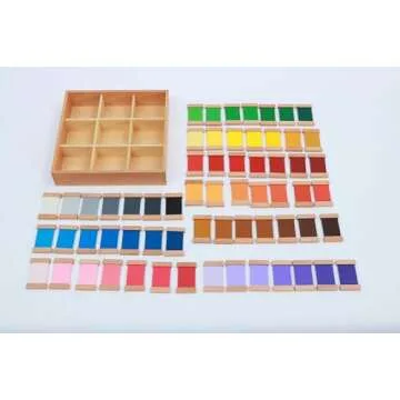 Adena Montessori Color Tablets(3rd Box) - Montessori Color Box Materials Sensorial Educational Tools