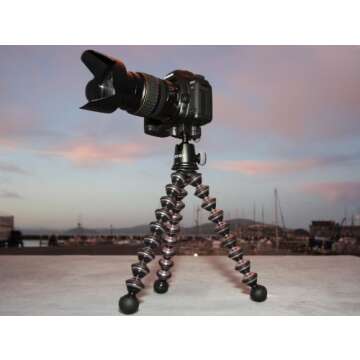 JOBY GorillaPod Ballhead X for Focus. Quick Release Ballhead for Tripods, Videos Cameras, and Pro DSLR Cameras w/Zoom Lenses up to 5kg (11.1lbs)