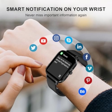 Smart Watch 1.83" - Fitness Tracker & Smart Notifications