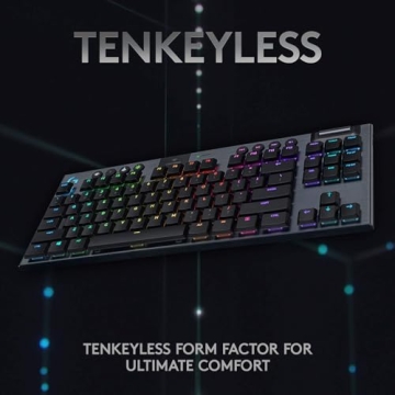 Logitech G915 TKL Clicky Gaming Keyboard for Ultimate Performance