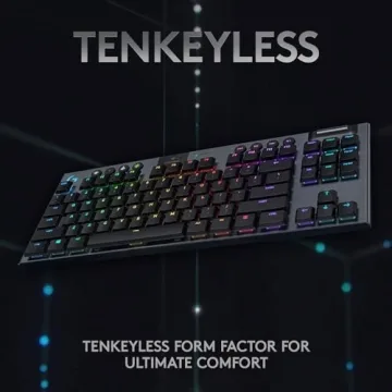 Logitech G915 TKL Clicky Gaming Keyboard for Ultimate Performance