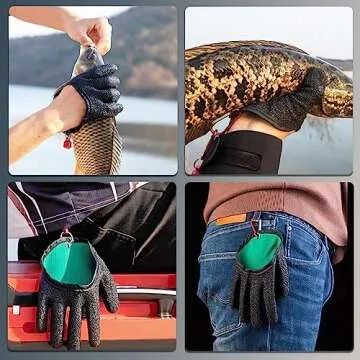 Professional Fishing Gloves - Anti-Slip & Puncture Proof