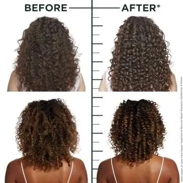 Garnier Fructis Hair Filler Moisture Repair Serum Hair Treatment, Moisturizing Hair Serum for Curly, Wavy Hair with Hyaluronic Acid, 3.75 Fl Oz, 1 Count