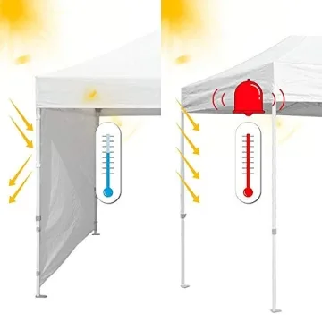 Eurmax Instant Canopy SunWall 10x10 - Perfect for All Outdoors