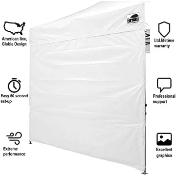 Eurmax Instant Canopy SunWall 10x10 - Perfect for All Outdoors