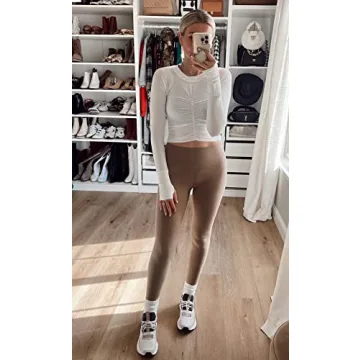 HeyNuts Essential High Waisted Yoga Leggings for Tall Women