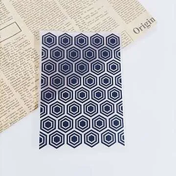 PUPUZAO A6 Plastic Embossing Folder for Crafting Projects