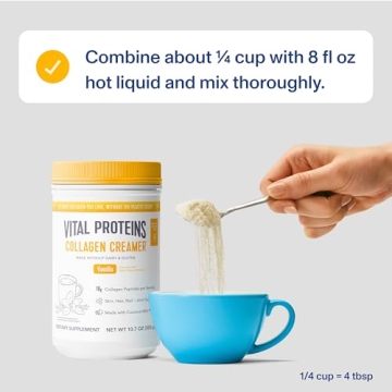 Vital Proteins Collagen Creamer - Non-Dairy & Low Sugar Powder