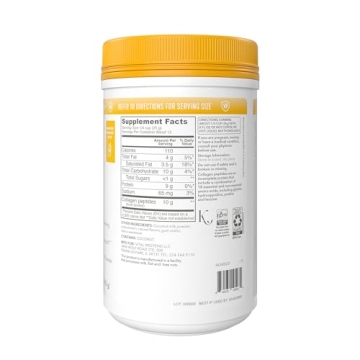 Vital Proteins Collagen Creamer - Non-Dairy & Low Sugar Powder