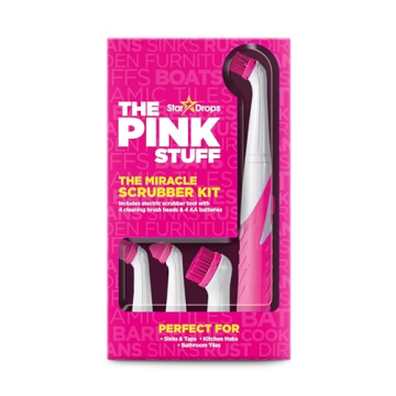 Stardrops Miracle Scrubber Kit - 4 Versatile Cleaning Brush Heads