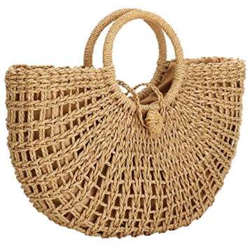 Stylish MORER Straw Bag - Perfect for Summer Outings