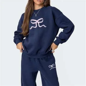Stylish Aopwsrlyi Women Matching Sweatsuit Set Online