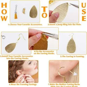 SEED BEAD DIY EARRINGS KIT for Creative Crafters