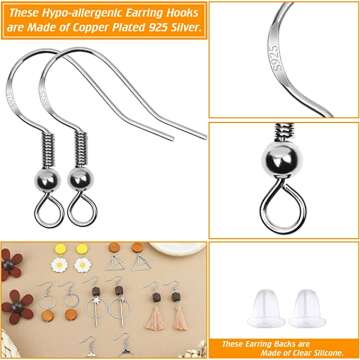 SEED BEAD DIY EARRINGS KIT for Creative Crafters