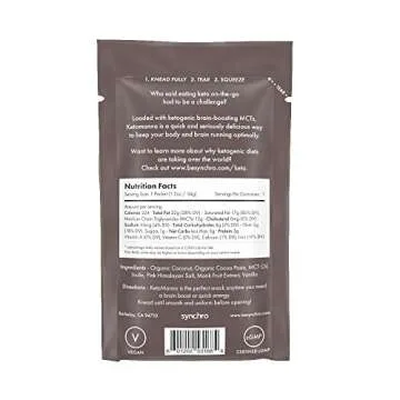 Synchro Ketomanna Ketogenic Chocolate Snack 12g MCTs