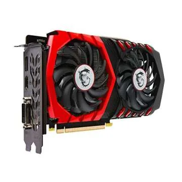 MSI Computer Video Graphic Cards GeForce GTX 1050 TI GAMING X 4G, 4GB