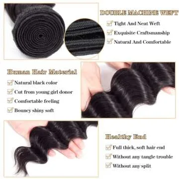 ROYAL IMPRESSION Loose Wave Bundles - 100% Human Hair