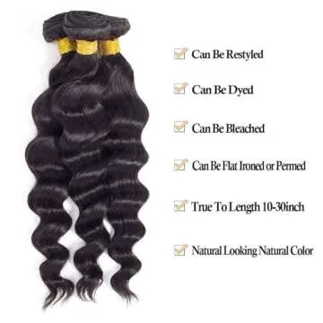 ROYAL IMPRESSION Loose Wave Bundles - 100% Human Hair
