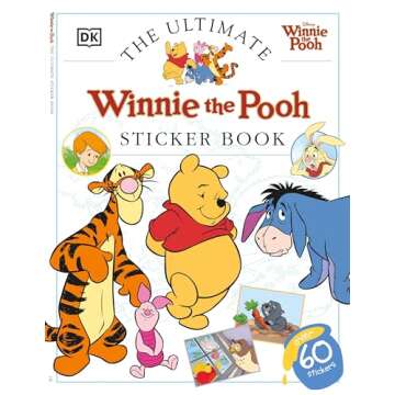Ultimate Sticker Book: Winnie the Pooh - Fun for Kids 3-6 Years