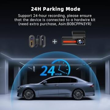 Veement S80 Dash Cam 4K + 1080P Wi-Fi Rear Camera