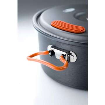GSI Outdoors, Halulite Cook Pot, Camping Cook Pot, Superior Backcountry Cookware Since 1985, 3.2 Liter
