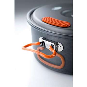 GSI Outdoors, Halulite Cook Pot, Camping Cook Pot, Superior Backcountry Cookware Since 1985, 3.2 Liter