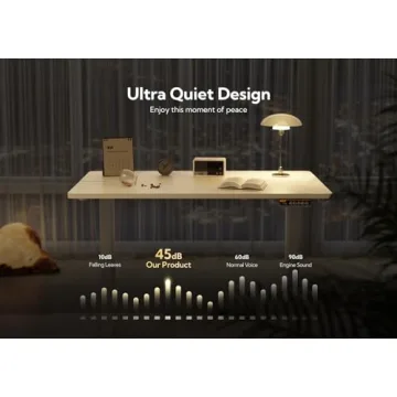 Claiks Electric Adjustable Height Standing Desk for Home Office