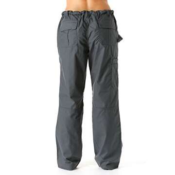 24000PSTLGRY-L Just Love Women's Utility Scrub Pants / Scrubs, Steel Grey Utility, Large