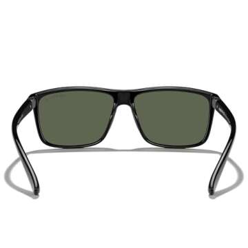 MERRY'S Rectangular Polarized Sports Sunglasses for Men Women Cycling Driving Fishing UV400 Protection S8225